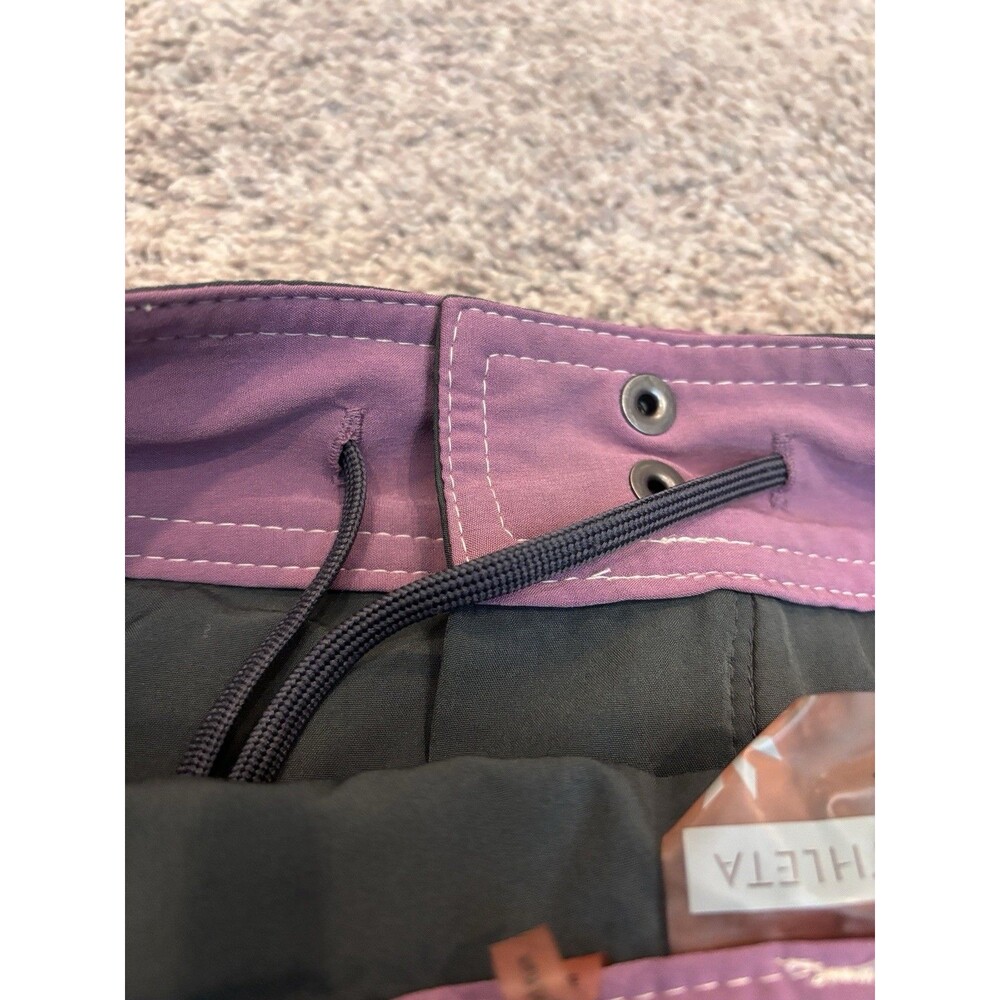 Athleta Gray Lightweight Microfiber Tennis Golf Skort Skirt Women’s Size 12 - Picture 9 of 10